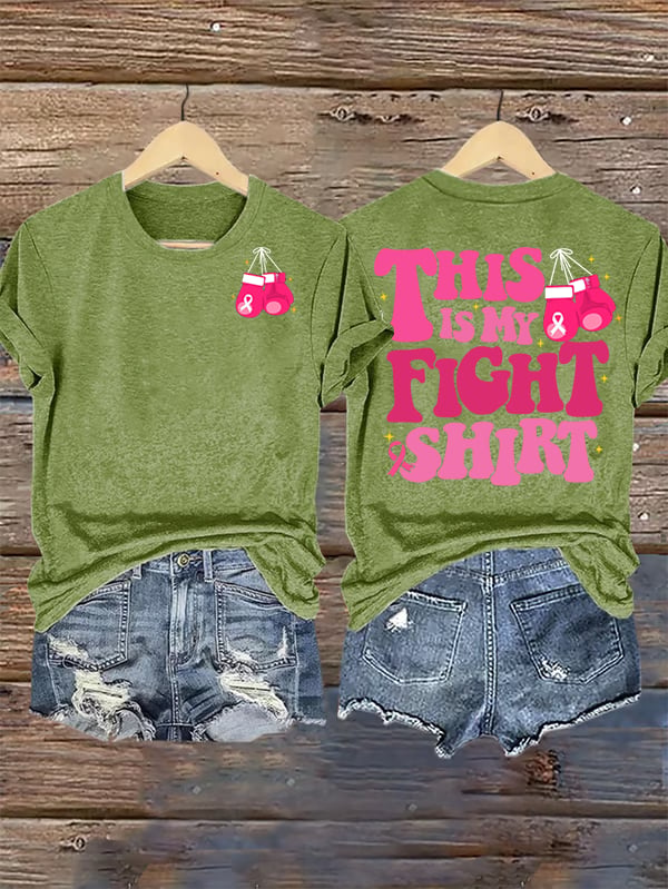 Women's The Power of Pink Print T-shirt