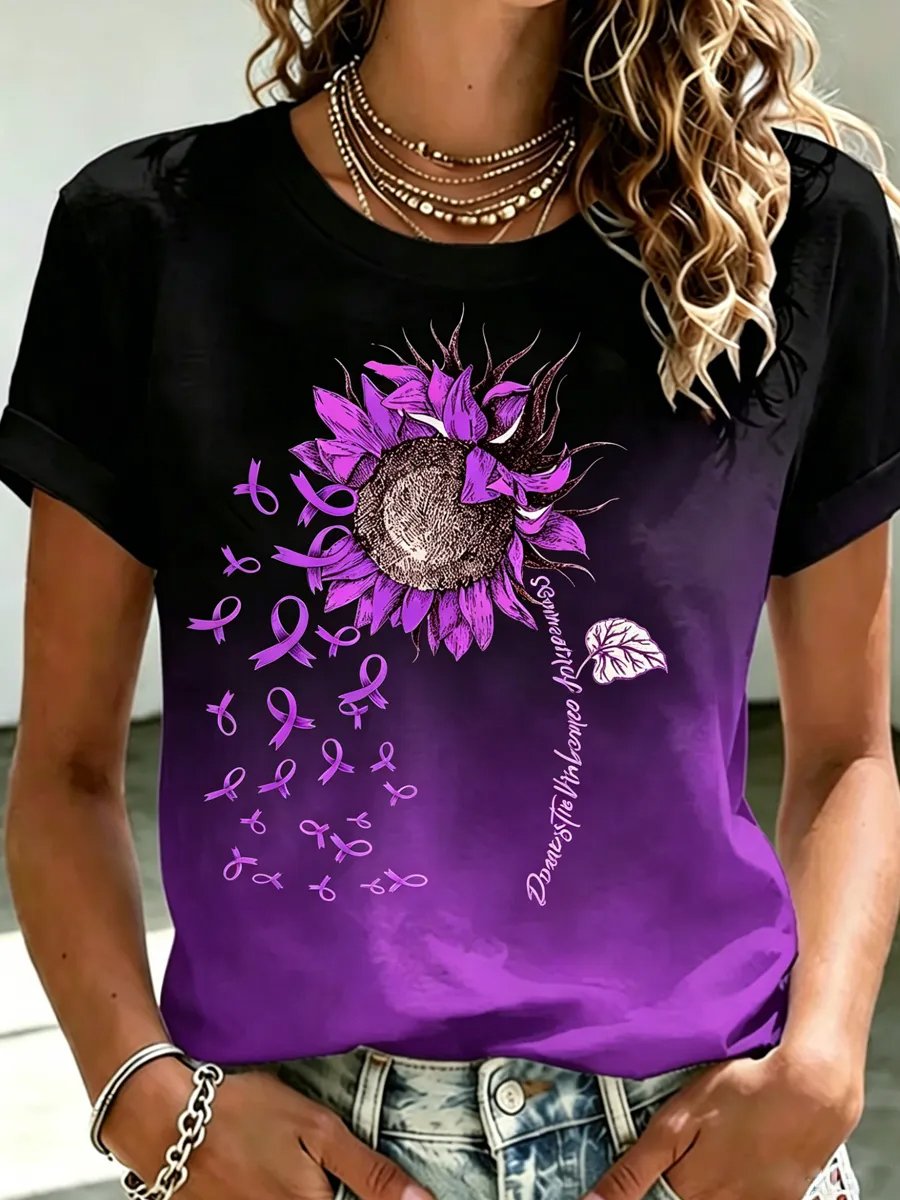 Women's Alzheimer's Awareness Short-Sleeve T-Shirt