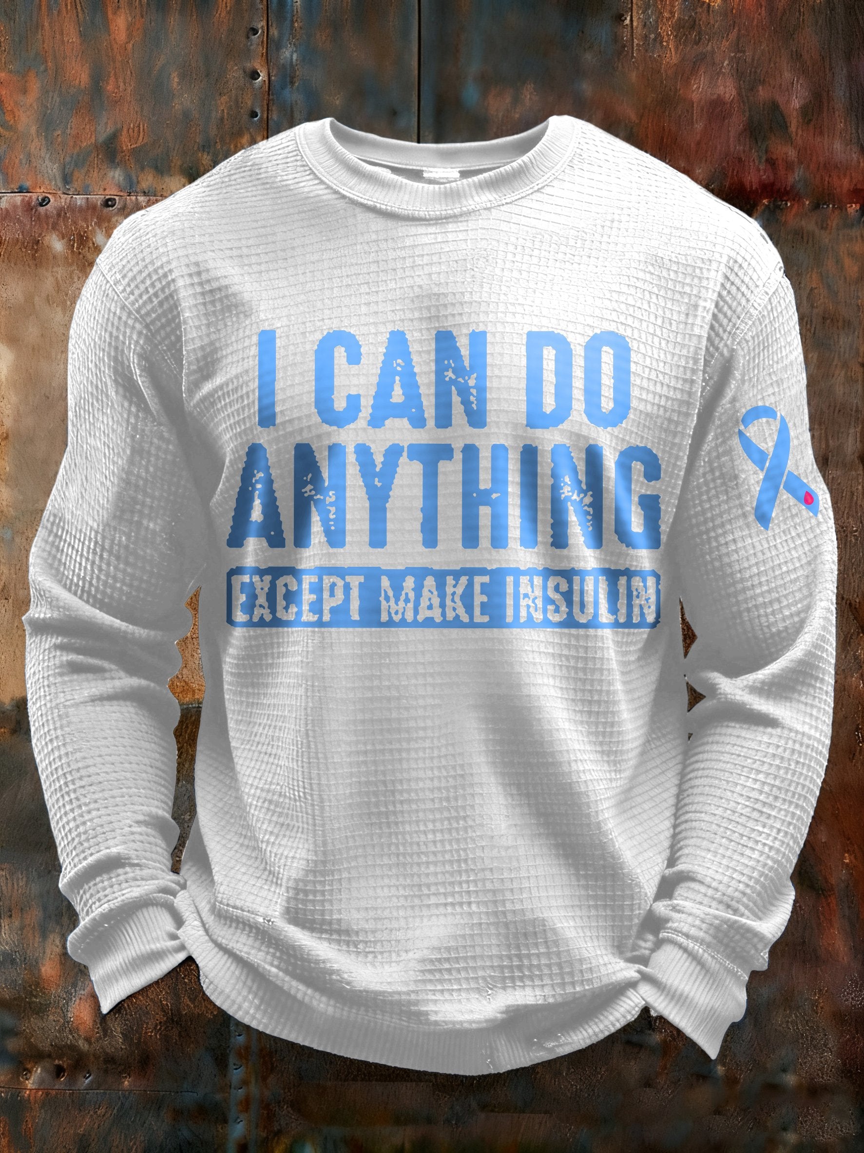 Men's I Can Do Anything Except Make Insulin Print T-Shirt