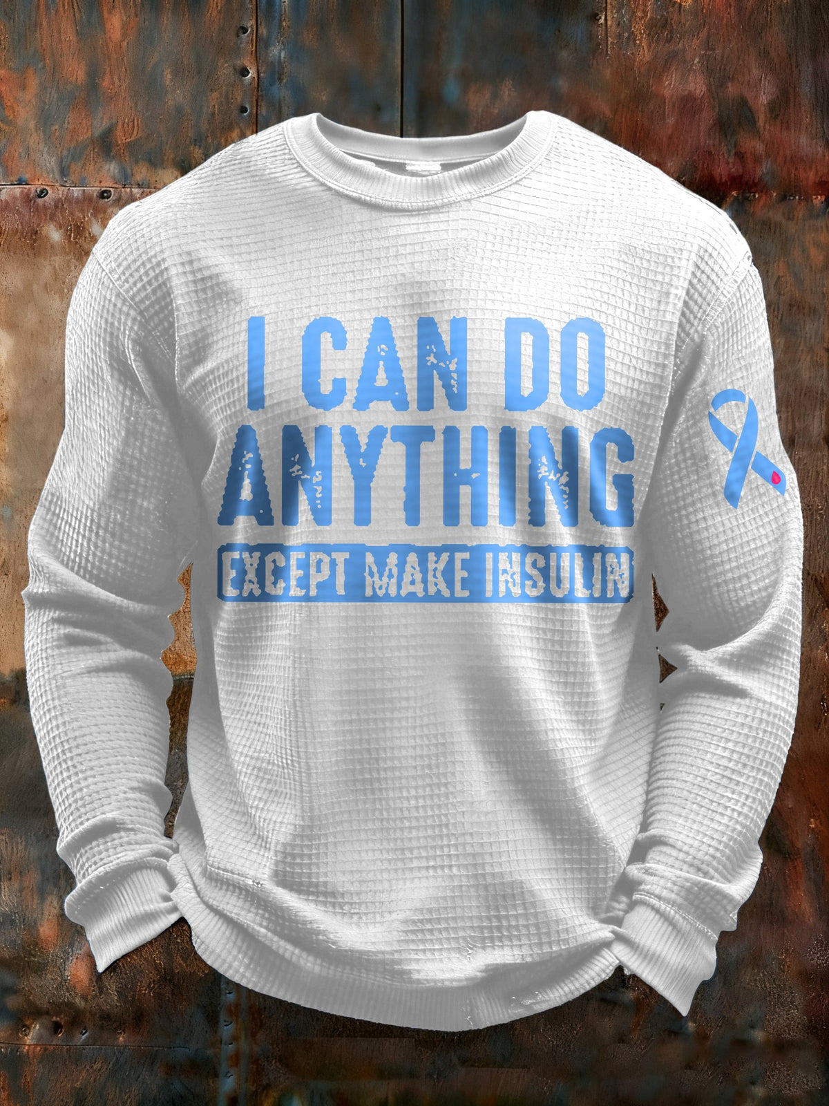Men's I Can Do Anything Except Make Insulin Print T-Shirt