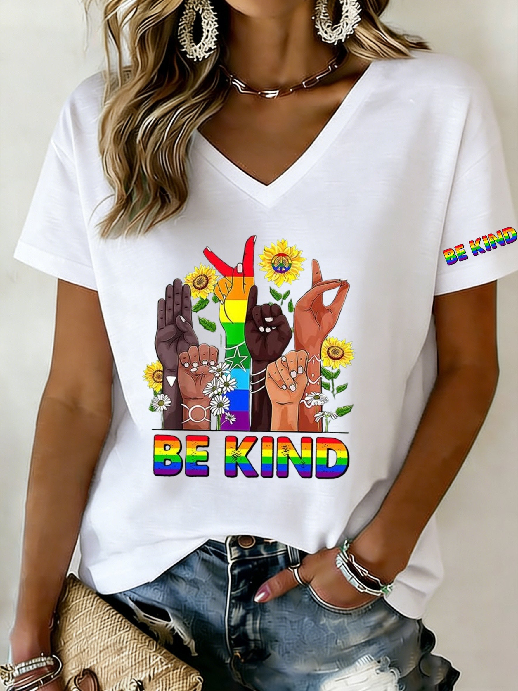 Women's Mental Health Be Kind T-shirt