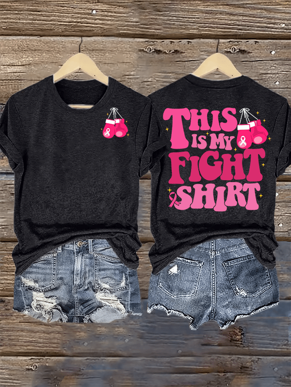 Women's The Power of Pink Print T-shirt