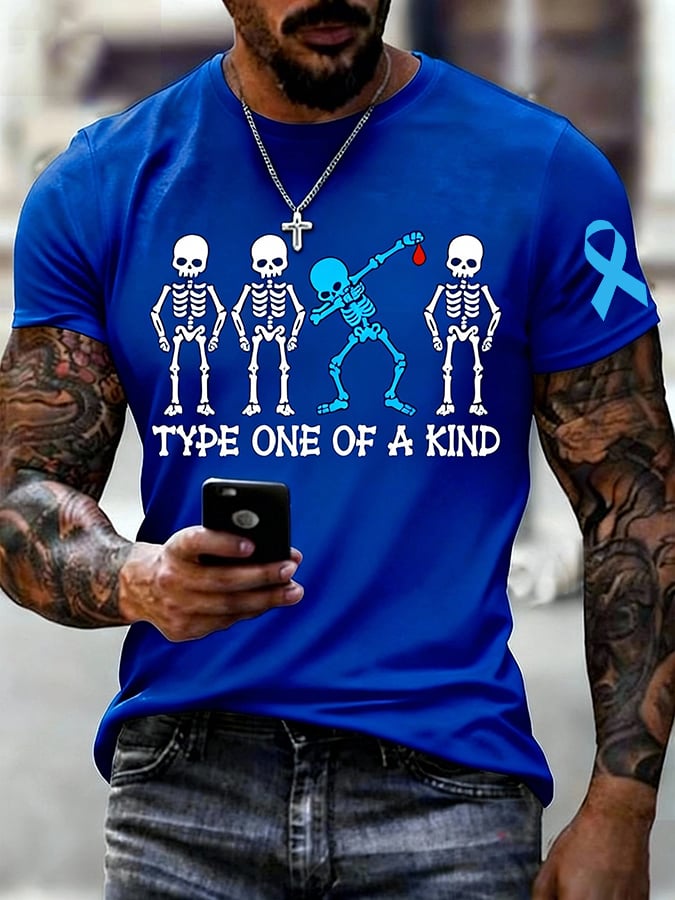 Men's “Type One Of A Kind” Print T-shirt