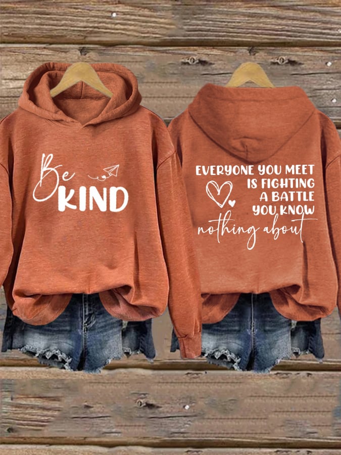Women's Be kKnd Print Sweatshirt
