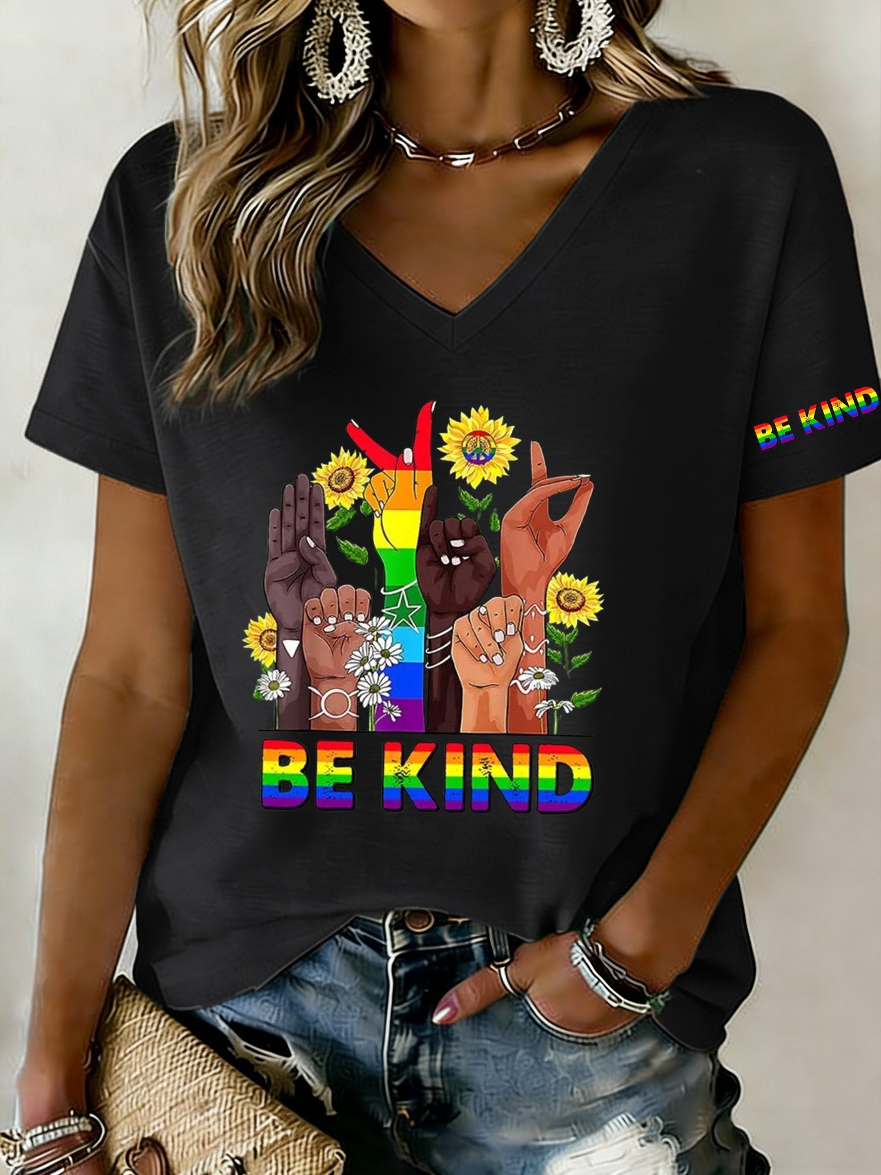Women's Mental Health Be Kind T-shirt