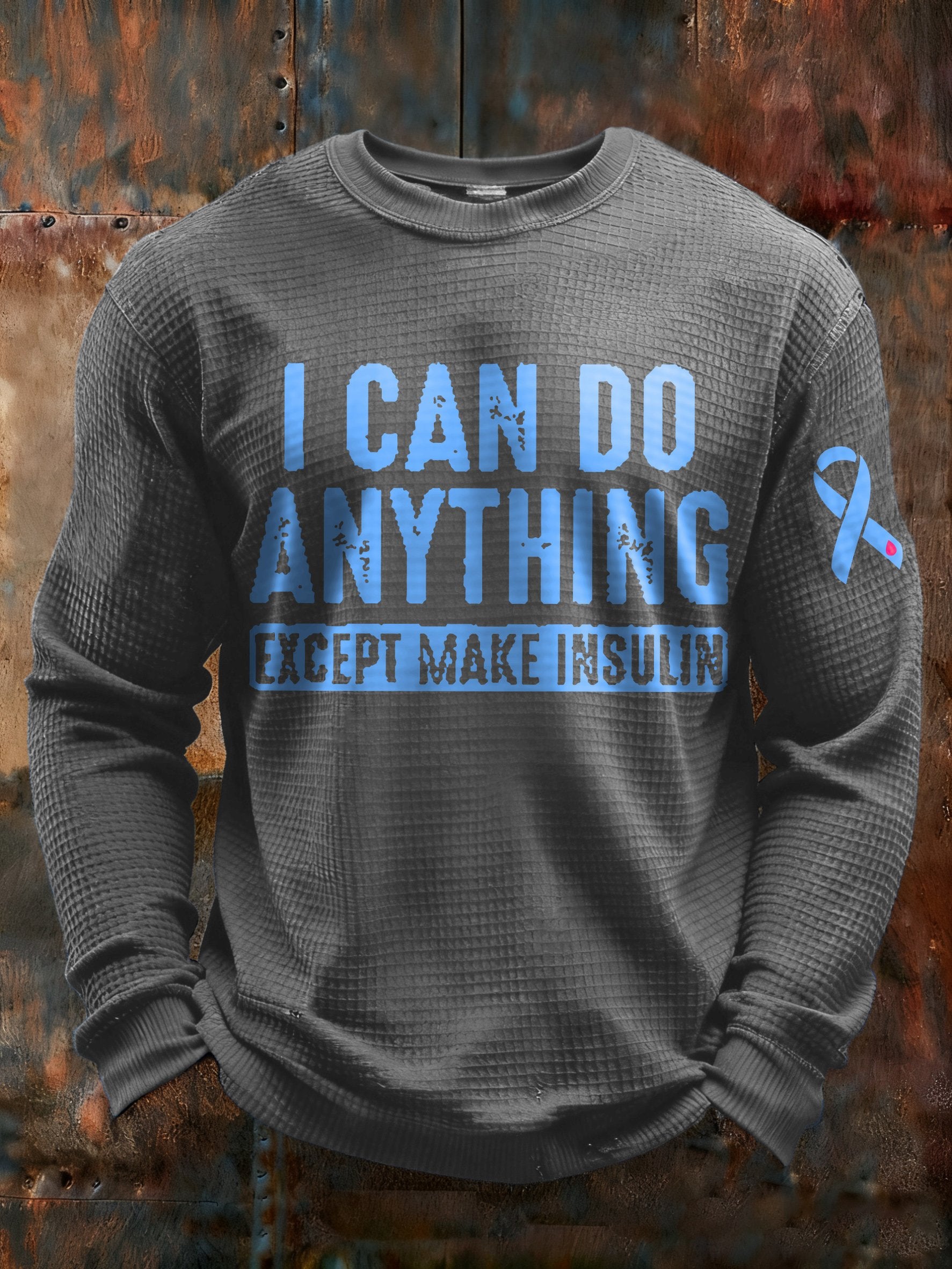 Men's I Can Do Anything Except Make Insulin Print T-Shirt
