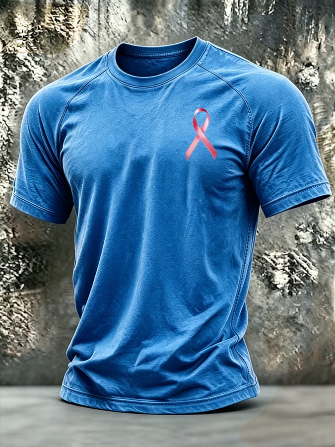 Men's Retro Print Short-Sleeve T-Shirt