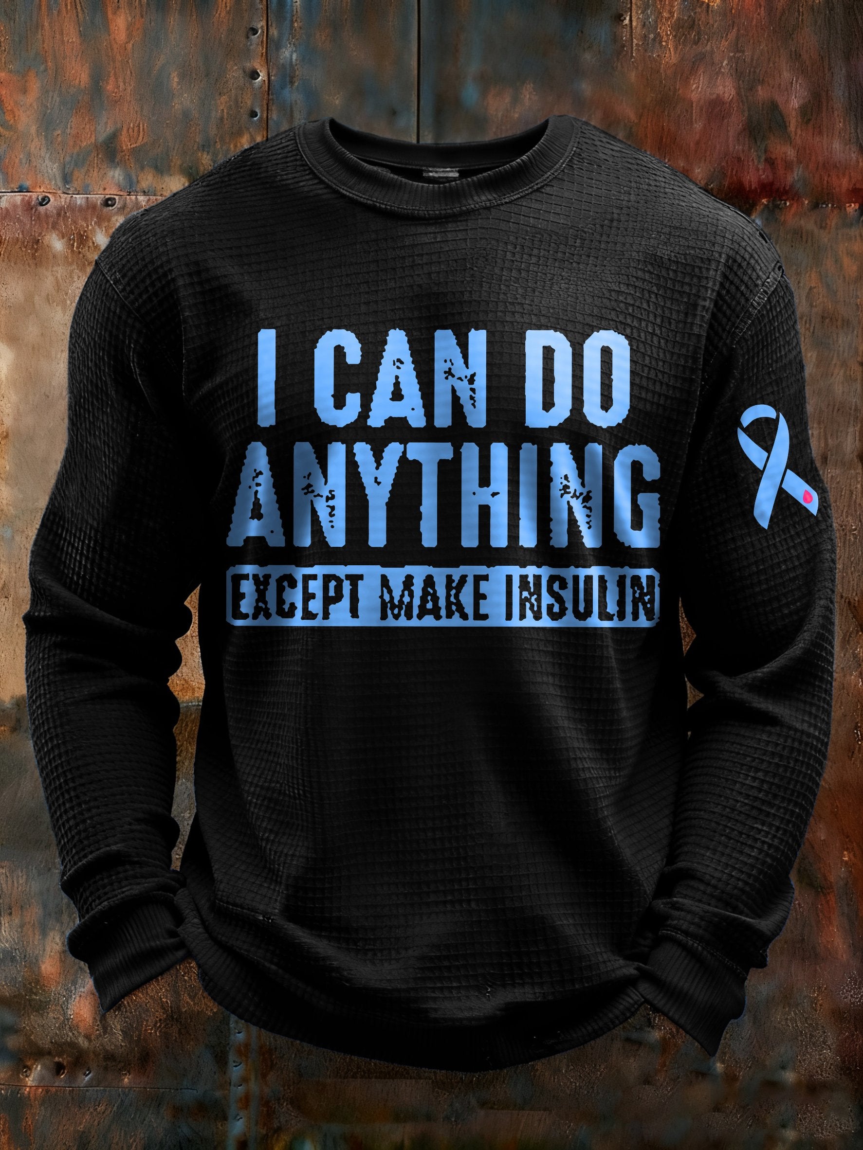 Men's I Can Do Anything Except Make Insulin Print T-Shirt