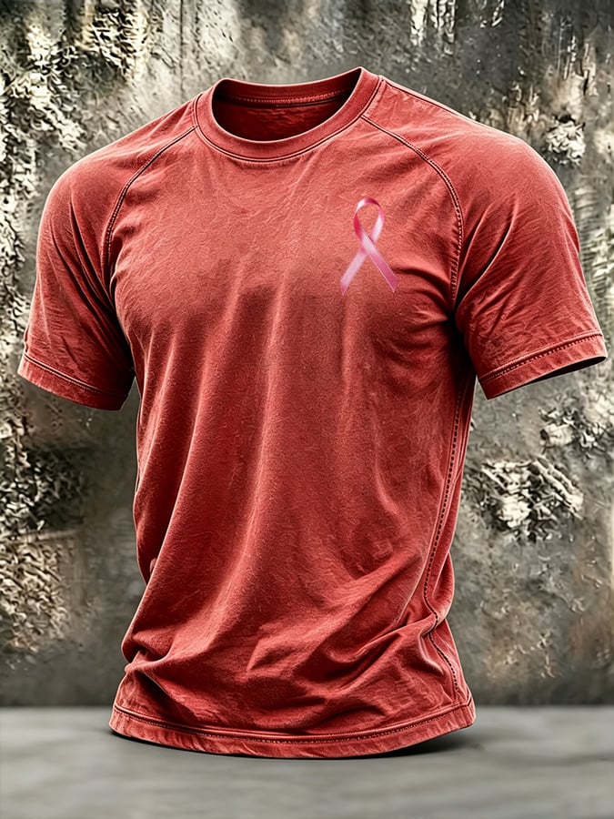 Men's Retro Print Short-Sleeve T-Shirt