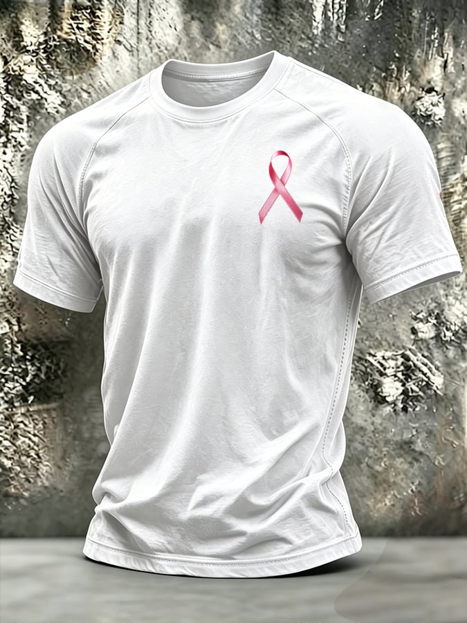 Men's Retro Print Short-Sleeve T-Shirt