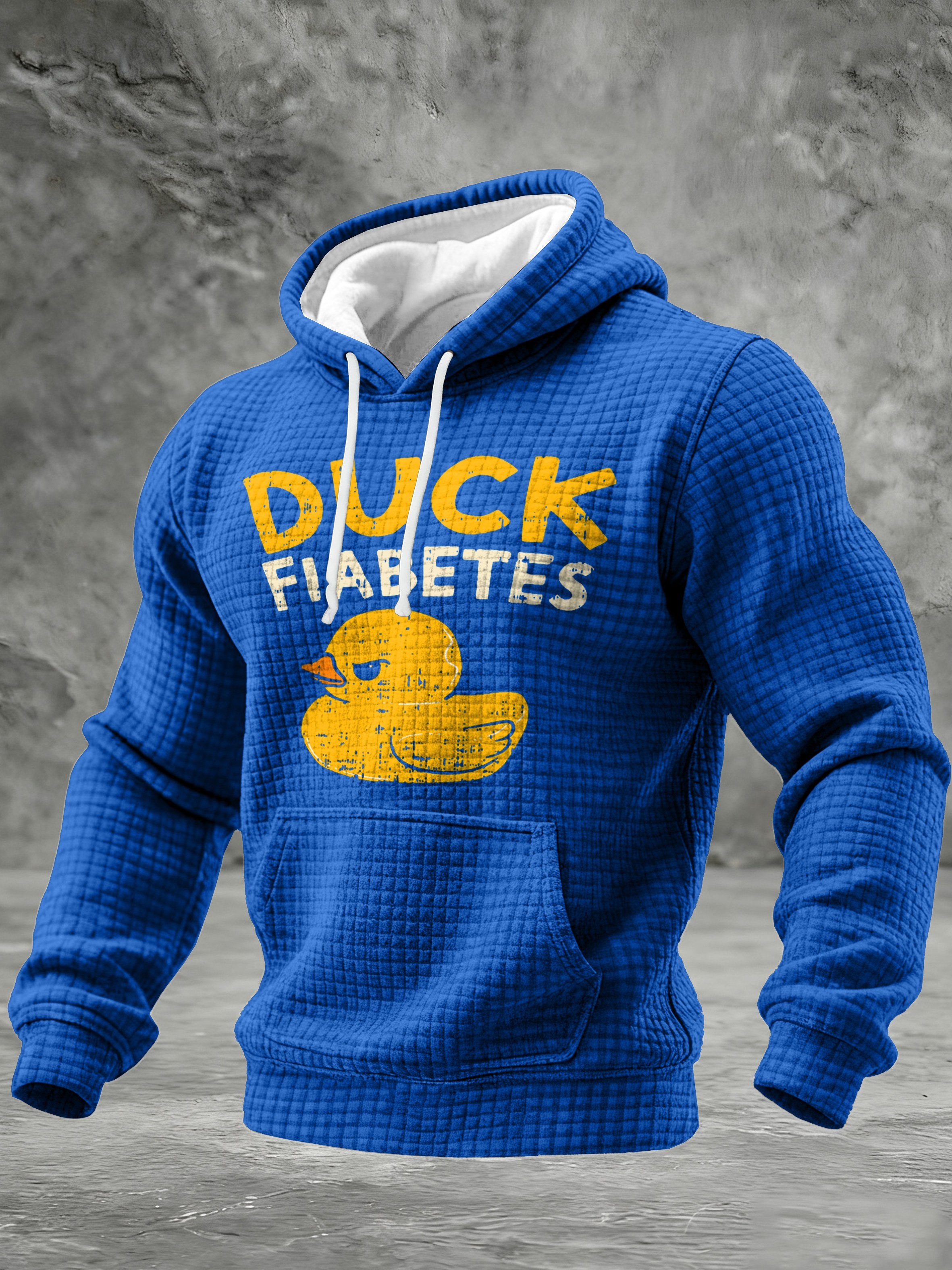 Men's Duck Fiabetes Printed Hoodie