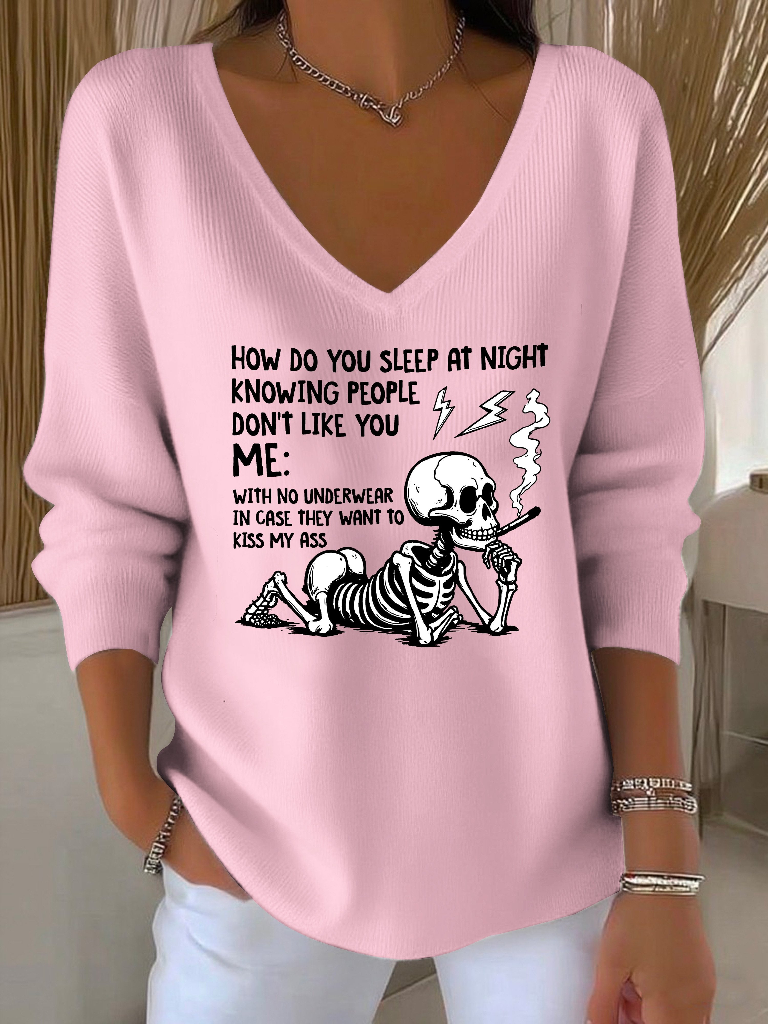 How to sleep at night without underwear, just in case they kiss my butt, humor, mental health, casual tops