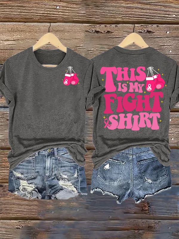 Women's The Power of Pink Print T-shirt