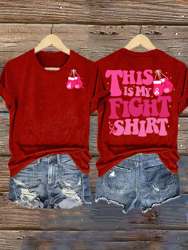Women's The Power of Pink Print T-shirt