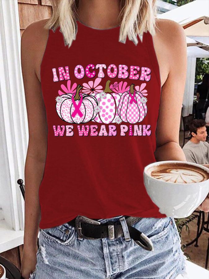 Women's The Power of Pink Print Classic Vest