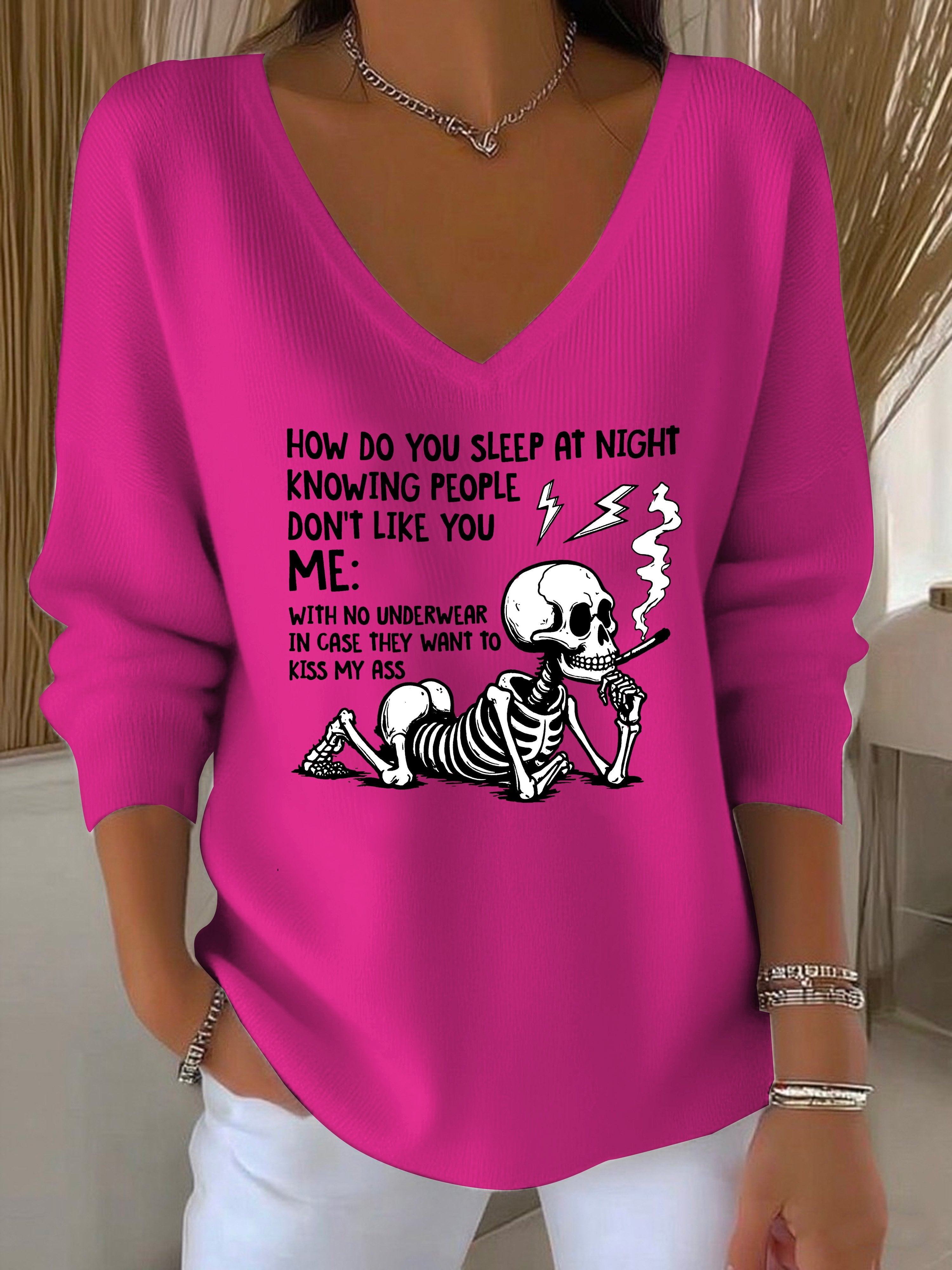 How to sleep at night without underwear, just in case they kiss my butt, humor, mental health, casual tops