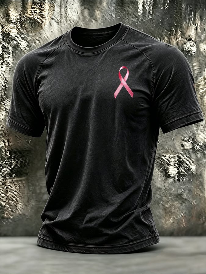 Men's Retro Print Short-Sleeve T-Shirt