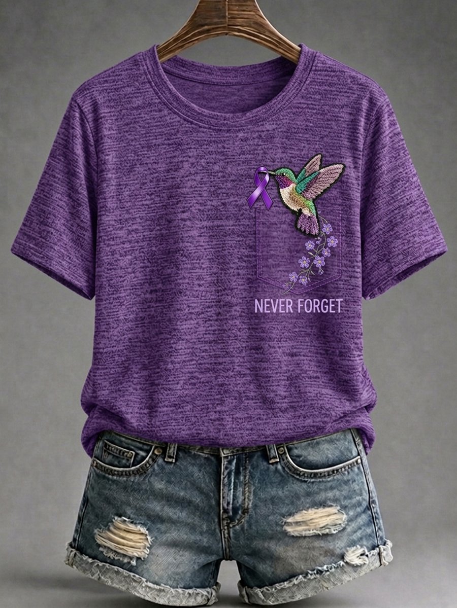 Women's Alzheimer's Awareness Short-Sleeve T-Shirt